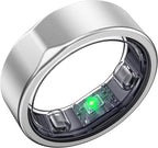 SEEKZERO Smart Ring-Size First Before You Buy, No APP Subscription,7-10 Days of Use,Sleep & Activity Real-Time Monitor, Stress/Heart Rate/SPO₂ Tracker, Compatible with iOS and Android (Silver, 11)