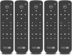 Function101 Pack of 5 Bluetooth Button Remotes for Apple TV/Apple TV 4K - Replacement Apple TV Remote (IR - BLE) No Voice Support