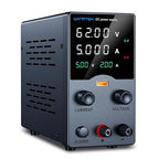Wanptek DC Power Supply Variable 62V 5A, Bench Power Supplies with Encoder Adjustments Knob, USB Fast Charge Port with Output Current Display, 4-Digit LED Display