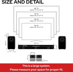 Nakamichi Dragon 11.4.6 Home Surround Sound System with Dolby Atmos and DTS:X Pro. Best Soundbar with AVR Processing