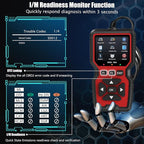 OBD2 Scanner Diagnostic Tool, Check Engine Code Reader OBD2 Scanner with Reset, Mode 6, Mode 8 & I/M Readiness, Auto Check Engine Light Car Diagnostic Scan Tool for All OBDII Car Since 1996