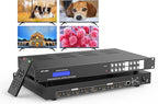 MT-VIKI 4x4 8K UHD HDMI 2.1 Matrix Switcher with Audio De-embedder, 8K@60Hz and 4K@120Hz, EDID, RS232, LAN Port, APP (4 in 4 Out)