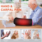 Red Light Therapy for Hands & Wrist,2026 Upgrade 4 Therapy Modes, 5-Level Intensity,10–90 Min Timer, Red & Infrared Light Therapy Device for Home Use (16.5IN*7IN)