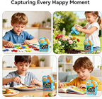 Shower Timer Waterproof Visual Timer for Kids, 99-Min Digital Potty Training Timer for Toddler, Duck-Shaped Bathroom & Kitchen Time Management Tool, Rechargeable, Blue