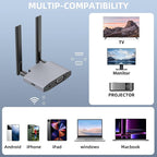 VJZFA Wireless Display Adaptor - 1080p Wireless HDMI Display Dongle Adapter, Plug and Play, for Laptop, PC, Smartphone to HDTV Projector Monitor