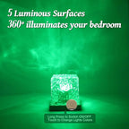 Ocean Wave Projector Light, 16 Colors Galaxy Projector Night Light Water Ripple Lamp Ambient Lighting with Remote Control, Mood Lights for Bedroom Shower Office Bar Game Room Kids Christmas Gifts