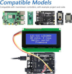 Freenove I2C IIC LCD 2004 Module (2 Pack), TWI Serial 20x4 Display, Compatible with Arduino Raspberry Pi Pico ESP32 ESP8266