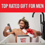 HAPPY NUTS The Ballber Pro Electric Groin & Body Hair Trimmer for Men - Mens Body Groomer Kit for Privates - Waterproof Shaver for Hard to Reach Areas