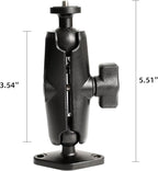 xik 1/4"-20 Thread Camera Mount Holder for Wall/Desk/Car/Boat,AMPS Standard Hole Installation，Fits DSLR, CCTV, Action Cam, Projector, Security Camera