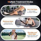 HYAKO S1 3D Flexible Pro Back Massage Rope - Handheld Vibration Therapy Massager & Hands-Free for Lower Back Pain Relief, 3000-7000 RPM Deep Tissue Muscle Massage Gun,Ideal for Athletes,Gym & Home Use