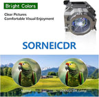 SORNEICDR AN-C430LP Replacement Projector Lamp Bulb Compatible with Sharp PG-C355W, XG-C330X, XG-C335X, XG-C350X, XG-C465X, XG-C435X Projectors, with Housing