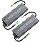 EMITEVER Triac Dimmable LED Driver,2 Packs 96W Power Supply,AC 120V to DC 24V Transformer,Compatible with Lutron and Leviton Dimmers,for LED Lighting,Class 2,ETL Certified,Waterproof IP66