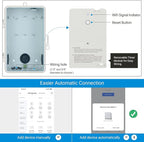 DEWENWILS Pool Timer, WiFi Timer Switch, Heavy Duty 40A 120-277 VAC 2HP, Compatible with Smart Phone, Alexa, Google Assistant, ETL Listed