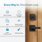 ULTRALOQ Bolt NFC, World's First Smart Lock with Apple Home Key and Android NFC Tap to Unlock, Built in Wi-Fi Deadbolt, Remote Control, Works with HomeKit, Alexa, Google, 1 Year Battery, BHMA Cert.