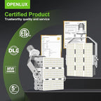 OPENLUX LED Shoebox Retrofit Kit 240W 34800LM E39 Mogul Base ETL DLC Listed 5000K Retrofit Light for Parking Lot Lights Tennis Court LED Module AC100-277V