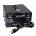 LiteFuze 3000 Watt Japan Voltage Converter Transformer Step Up/Down - 100v to 120v / 120v to 100v Japanese Power Converter - Fully Grounded Cord CE Certified