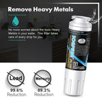ICEPURE PLUS NSF/ANSI 53 Certified UKF8001 Refrigerator Water Filter, Compatible with Maytag UKF8001, UKF8001AXX, UKF8001P, Whirlpool 4396395, 469006, EDR4RXD1, EveryDrop Filter 4, Puriclean II, 1PACK