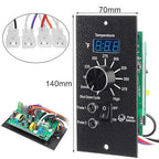 Digital Thermostat Kit for Traeger Control Panel Kit Parts Replacement, Upgrade Digital Thermometer Pro Controller Temperature Control Board for Traeger Pellet Grills, with Dual Meat Probes