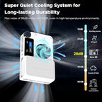 Amaran Ace 25c Pocket RGBWW LED Light, Boost Mode Up to 32W, Full-Color Mini Video Light (2,300-10,000K), 1,171 Lux@1m at 5,600K, 4500mAh Battery with PD Fast Charging for Mobile Creators (White)