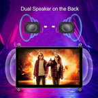 HAMTYSAN 7 Inch Raspberry Pi Screen Touchscreen Monitor 1024x600 Small HDMI Monitor w/Dual Speakers IPS Screen Display for Raspberry Pi 4/3/2 Win 11/10/8/7 Jetson Nano, Free Driver