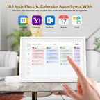 Calendar, 10.1" WiFi Smart Wall Calendar & Chore Chart,
