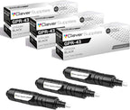 CS Compatible Toner Cartridge Replacement for Canon GPR-43 4792B003AA Black Canon ImageRunner Advance 4025 ImageRunner Advance 4035 ImageRunner Advance 4225 ImageRunner Advance 4235 Set 3 Pack