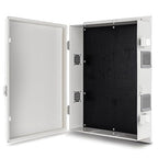 Namunanee Outdoor Electrical Junction Box, ABS Water Resistant Enclosure with Internal Mounting Panel & Hinged Cover (18.1" H* 12.6" L* 4.3" W)