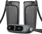 QUINEAR Air Compression Leg Massager for Circulation & Pain Relief, Calf Massagers with 2 Modes & 3 Intensities, Sequential Compression Device (SCD) for RLS, Edema, FSA-HSA - Ideal Gift
