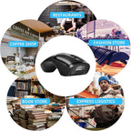 THARO New Wireless Mouse Barcode Scanner, 2-in-1 Design 2D Handheld Barcode Scanner with Wireless Mouse Functions for POS System,Store,Supermarket, Warehouse.(Black)