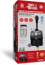Power Watchdog PWD50W Smart RV Portable Surge Protector 50 Amp - Patented WiFi and Bluetooth Connectivity - Monitor Voltage/Amperage/Wattage - IP65 Water-Resistant