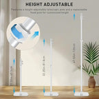 Projector Mount,Height Adjustable 19.5" to 47.5",Space-Saving,Heavy-Duty Floor & Table Projector Stand with 11lbs Capacity for Home Theater & Business Presentation Compatible with Epson, XGIMI, Nebula