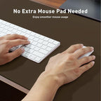 Aothia Leather Desk Pad Protector, Office Mat, Large Mouse Pad, Non-Slip PU Leather Blotter, Laptop Desk Pad, Waterproof Writing Pad for Office and Home (Coffee, 31.5" x 15.7")