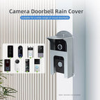dgyezhao Doorbell Plastic Rain Cover, Large Accessories Cover Weatherproof Anti Glare Sun Shade Plate Compatible for Ring 1/2/3/4/2020/Pro/Pro 2/ Video most Video Doorbell
