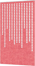 Escape Acoustic Wall Art | Matrix Design | Suspended Sound Proofing Panels | Eco-Friendly Recycled Material | 4X7 | Seaweed