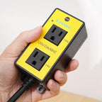 KTNNKG Automatic Remote Vacuum Switch，Load Sensing Outlets,Power Tool/Table Saw Turns Vac Cleaner On and Off Automatically(1s Delay On and 7s Delay Off),120V/15A/60Hz/1800W