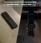 SofaBaton X1S Universal Remote Control with Hub, Improved Scroll, Smart Remote All in One with Customize One Touch Activities, Compatible with IR/Bluetooth/WiFi Devices