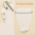 Universal Iron Protective Cover Shield, Breathable & High Temperature Resistant - Iron Protector for Ironing, Prevents Burn, Sticking, Protect Clothing from Damage (0.5MM)