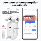 Smart Automatic Curtain Opener - Remote Controled by App/Timer/Voice,Upgraded High-Performance Motor, Automatic Light Sensor, Add Gateways, For Google Alexa, No Remote (Only for Roman Rod)