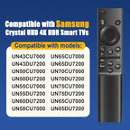 for Samsung Remote Control Replacement BN59-01388A Also for Samsung Crystal UHD CU7000/DU7200 Series, Compatible with Samsung Smart TV Remotes BN59-01457A/BN59-01388H