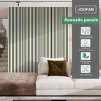 Premium Acoustic Wood Slat Wall Panels – Noise-Reducing Sound Absorption Panels for Home Theater, Studio & Office | Modern Decorative Slat Walling for Echo Control | Eco-Friendly & Easy to Install