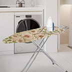 ZCFYGDX William Morris Art Ironing Board Covers,Stain Resistant & Anti-Scorch Elastic Edges Nylon Buckle Straps Hook & Loop Fastener Strap,Easy Install of Protective Decorative Cover 18x58 Inch