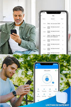 WiFi Smart Keyless Entry Door Lock Set w/Front Door Handle, 0.1s Fingerprint Biometric Unlock, APP/Passcodes/Cards Control, Auto Lock Keypad Deadbolt, Easy Install for Entry Bedroom