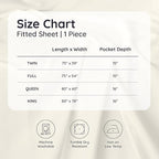 Bambaw 100% Viscose Derived from Bamboo Fitted Sheet Twin Size, 15’’ Deep Pocket Twin Fitted Sheet Only with Corner Straps, Cooling, Breathable & Soft (Olive)