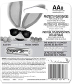 Energizer AA Batteries, MAX Double A Battery Alkaline, 8 Count (Pack of 4)
