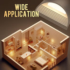 DORESshop LED Night Light[2 Pack], Night Lights Plug into Wall, 3 Level Brightness Adjustable Plug in Night Light, Dusk to Dawn Sensor Nightlights for Adults, Bedroom, Hallway, 3000K, Gray Cover