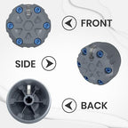 2nd Gen Tacoma Accessories AC Knob Upgrade - 2005,2006,2007,2008,2009,2010,2011,2012,2013,2014,2015 Tacoma Climate Control Dial Mods Set - 2nd Gen Tacoma Mods - for Toyota Interior Replacement Kit
