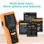 BLATN Smart Air Quality Meter Indoor 11-in-1 Air Monitor PM1.0 PM2.5 PM10 Dust TVOC VOC Detector HCHO Tester with Data Record for Home Office (126S)