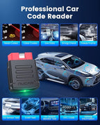MUCAR BT200 OBD2 Scanner Bluetooth for iOS & Android, Car Scanner Diagnostic Tool for All Systems, Oil/SAS Reset(One Year Free), Check Engine Light, Auto VIN, Lifetime Free Update