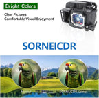 SORNEICDR NP23LP Replacement Projector Lamp Bulb Compatible with NEC NP-P401W NP-P501X NP-P451X NP-P451W Projectors, with Housing