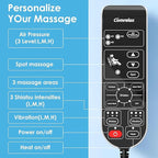 Shiatsu Massage Cushion with Heat,Kneading Massager with Vibration,Seat Massager for Office